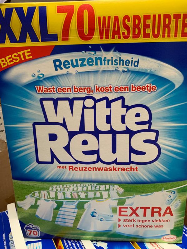 witte reus wasmiddel xxl verpakking