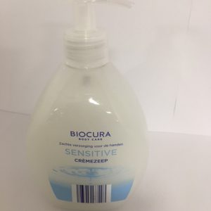 Biocura zeep 500ml. sensitive